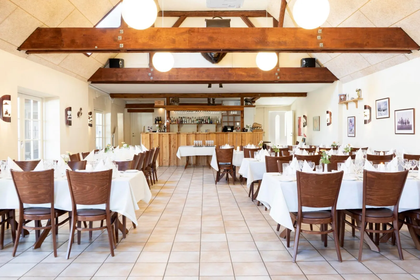 Ditlevsdal Bisonfarm, restaurant i Morud